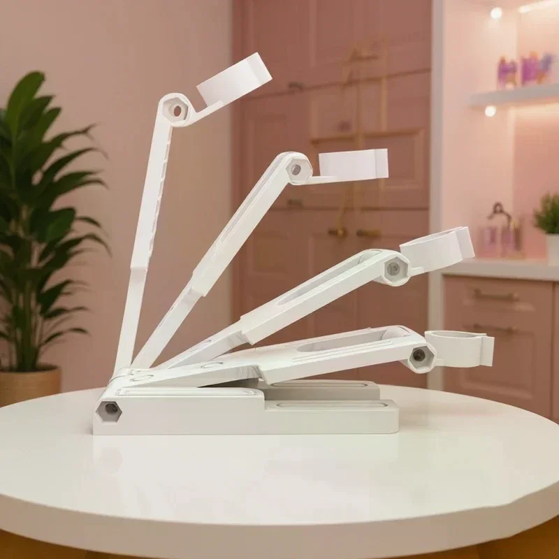 ขาตั้งโคมไฟสำหรับทำเล็บแบบมือถือ เครื่องอบเล็บ UV LED ขนาดเล็ก พร้อมขาตั้งสำหรับทำเล็บมือแบบ DIY อุปกรณ์ออกแบบเล็บ