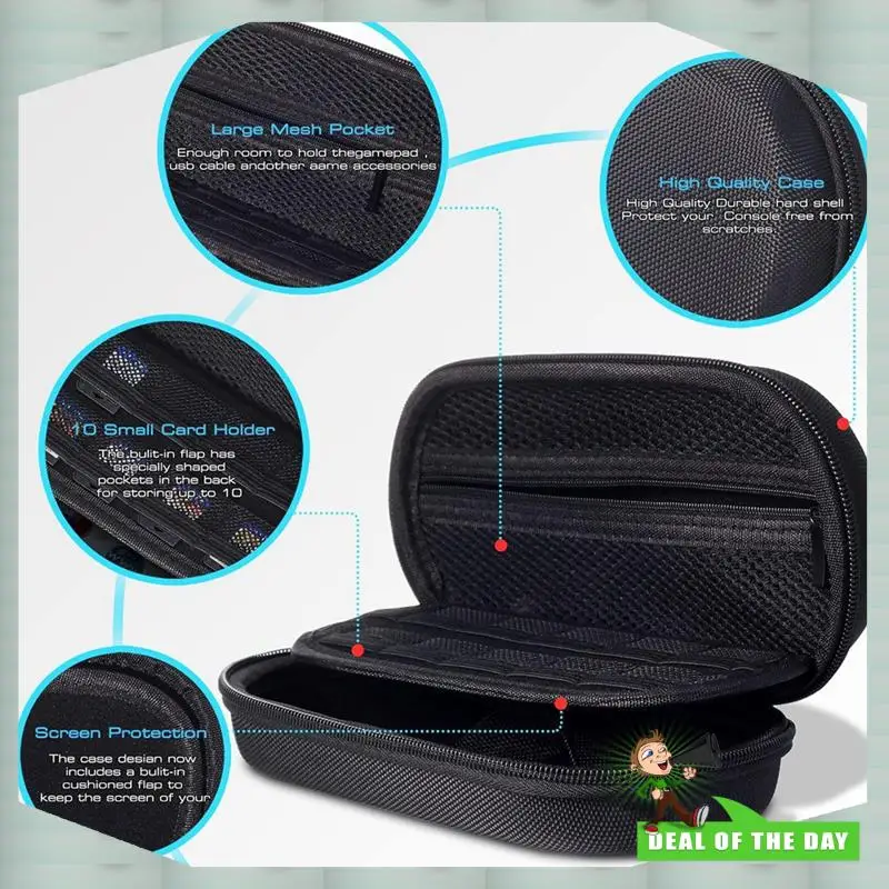 24-Hour Delivery Portable Storage Box Case Hard Shell Organizer Bag Shockproof Waterproof Dustproof For PS Vita 1000/For PSV 200