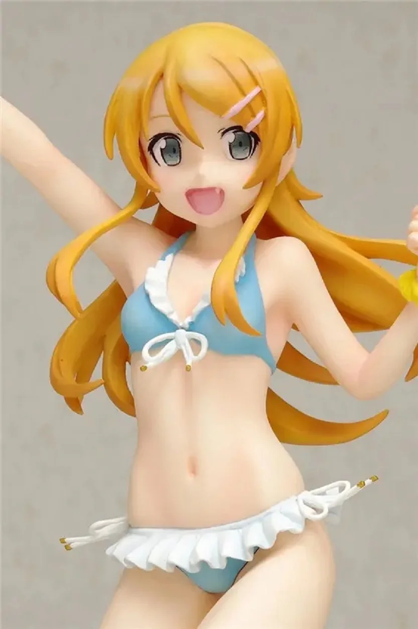 Ore no Imouto ga Konna ni Kawaii Wake ga Nai Oreimo Kirino Kousaka Cosplay Bikini Swimwear Blue Custom Made Swimsuit