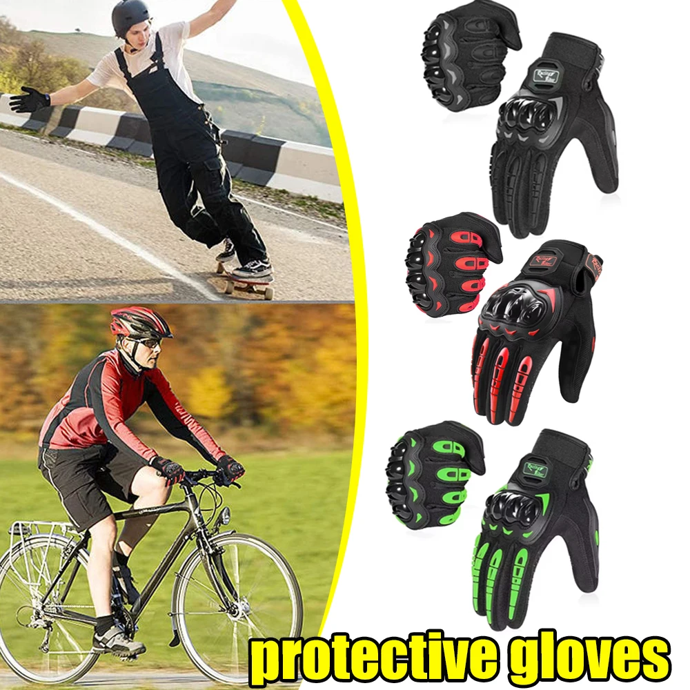 

Summer Breathable Motorcycle Gloves Men Cycling ATV MTB Guantes Moto Touchscreen Motorbike Gloves Motocross Off-Road Gloves