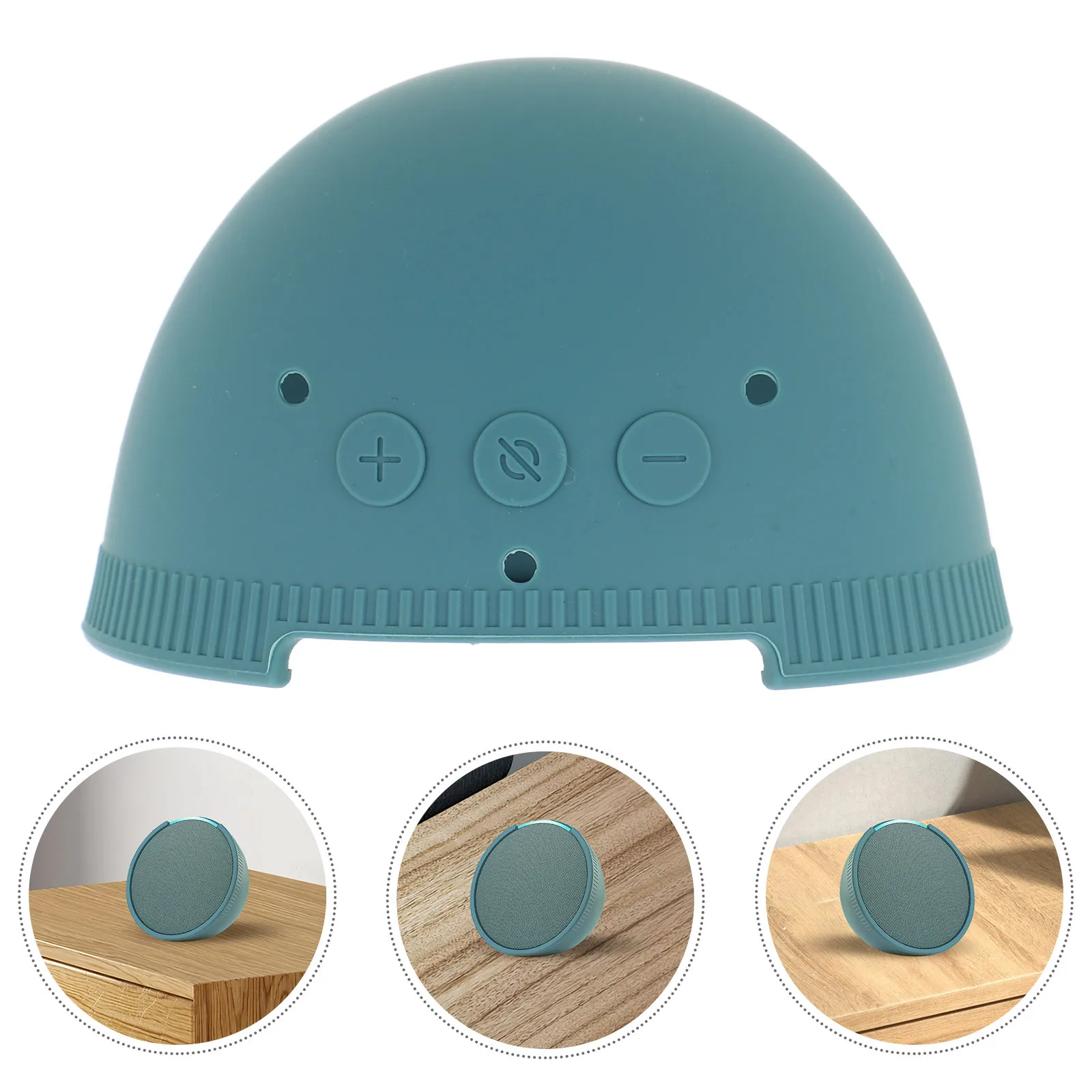 

Silicone Speaker Cover Case For Flexible Shockproof Stand Holder With Precise Cutouts Durable Protective Skin Sleeve