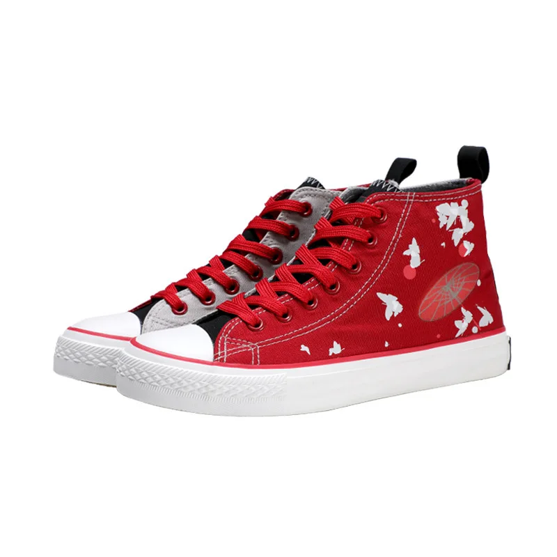 Brdwn Heaven benedizione ufficiale Unisex Xie Lian Hua Cheng cina autorizzazione ufficiale Cosplay Fashion Flat Casual scarpe di tela