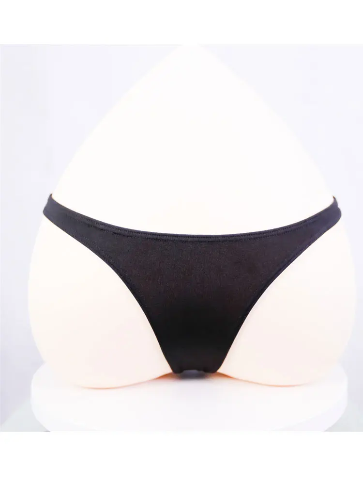 Sexy Women Traceless Low Rise Waist G-string Sheer See Through Micro Mini G-String  Thong Bandage Exotic Lingerie Underwear