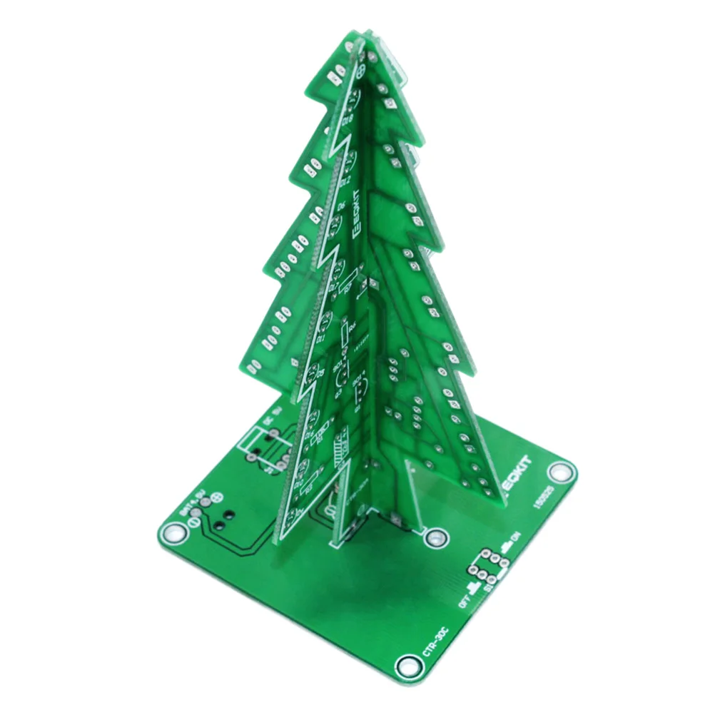 

LED Flash Christmas Tree Faux Artificial Desktop Decor Mini Small Simulation Trees