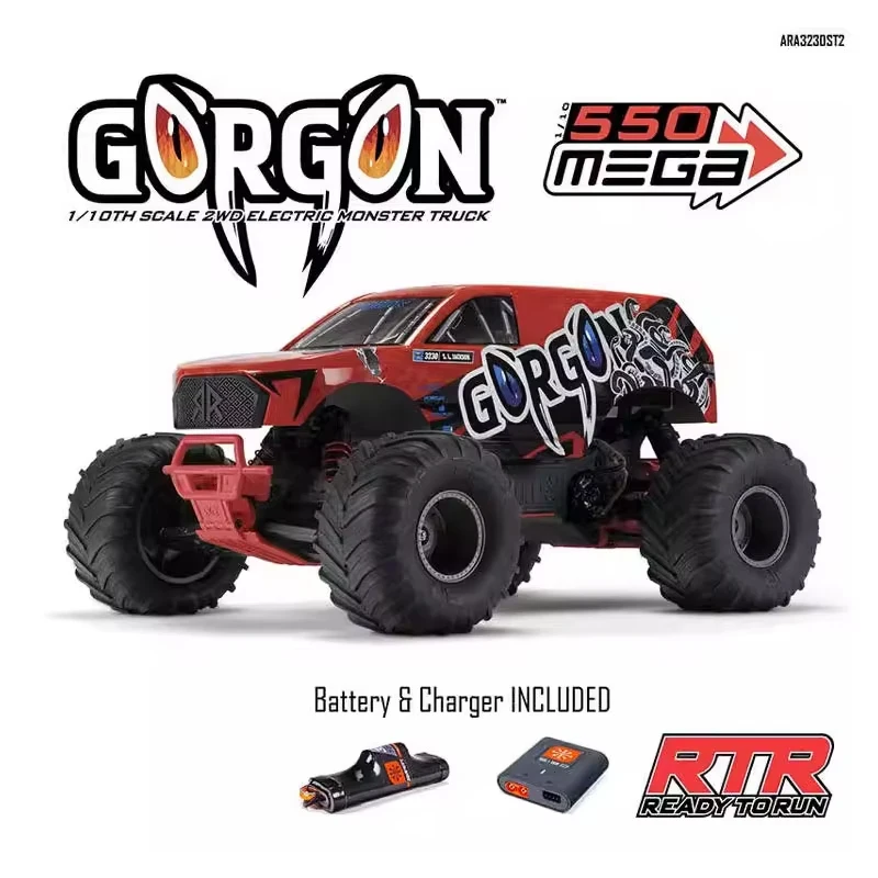 2,4 G Full Scale Fernbedienung Simulation Arrma Gorgon Magic Snake Gebürstet Hinterradantrieb Rc Off Road Klettern Fahrzeug Modell