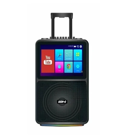 

New Model with Screen, Karaoke Speaker, Wireless Portable, High Volume, Heavy Bass, Home All-in-one Machine, Bluetooth Speaker