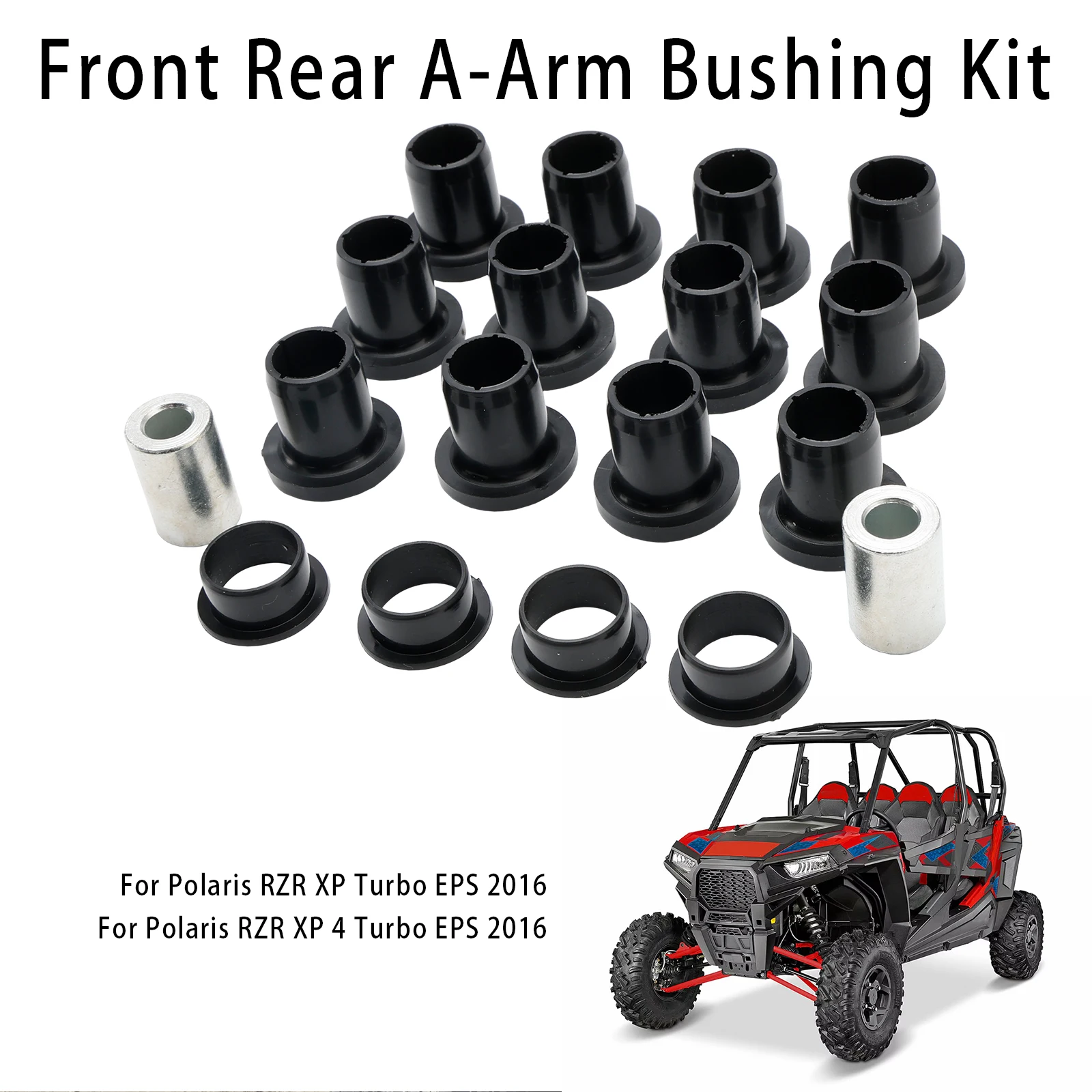 Topteng Front Rear Control Arm Bushing Kit For Polaris RZR 900 1000 EPS XP 4 2014 2015 2016