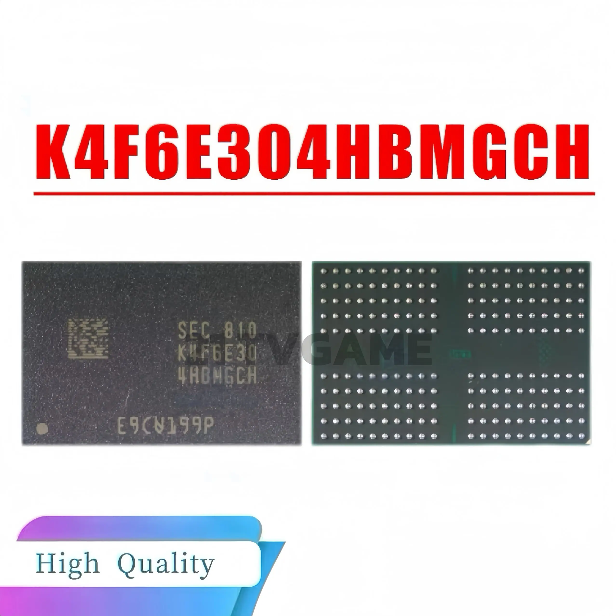 Original cpu For K4F6E304HB-MGCH 2GB LPDDR4 DRAM Memory for Switch Mainboard Repair Parts Replacement DRAM Chip