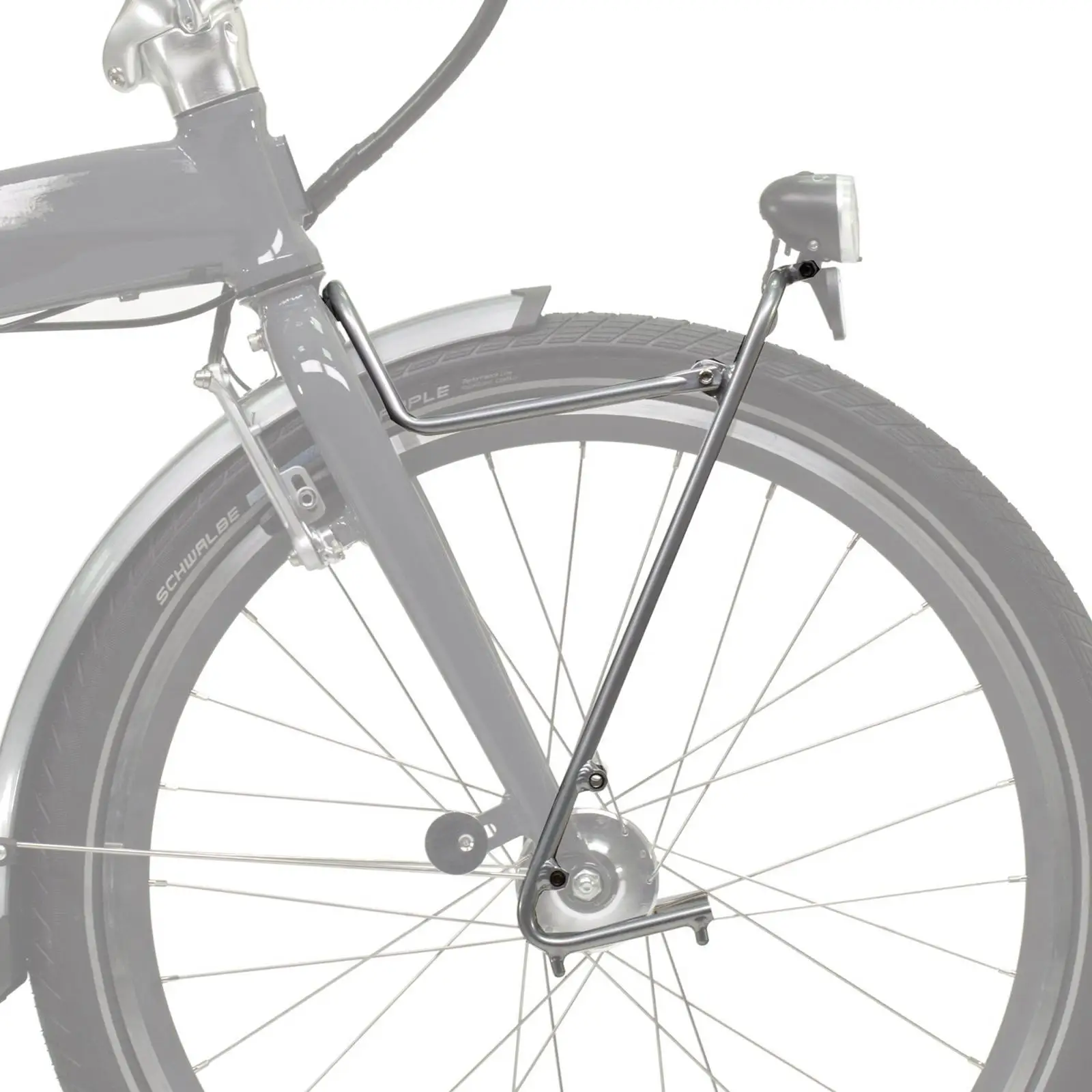 Portabultos delantero bajo para bicicleta con portaequipajes de aluminio para perro y gato - imagen 3