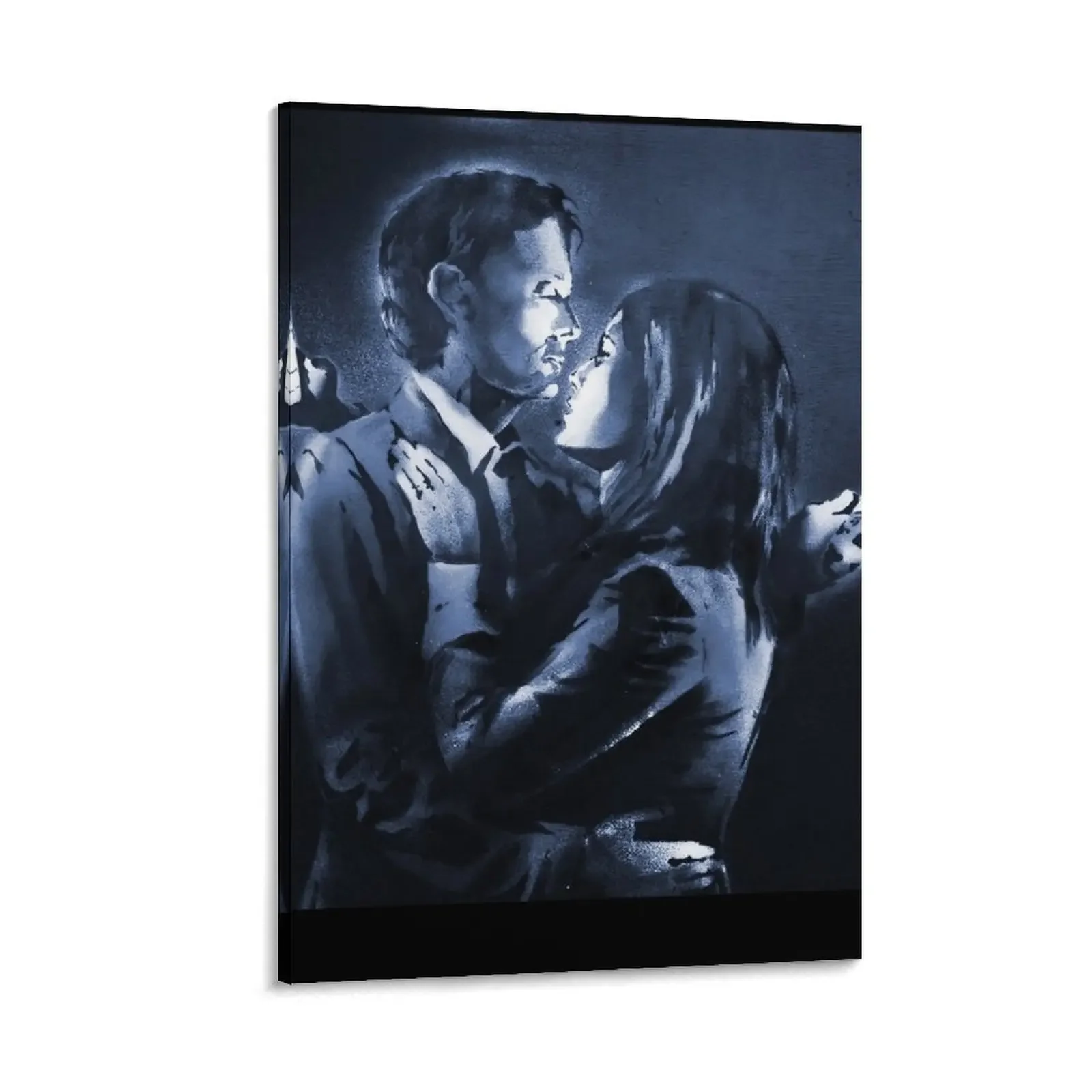 

Banksy Mobile Lovers Street Art Graffiti Canvas Painting wall decoration decorative items for home decorative wall canvases