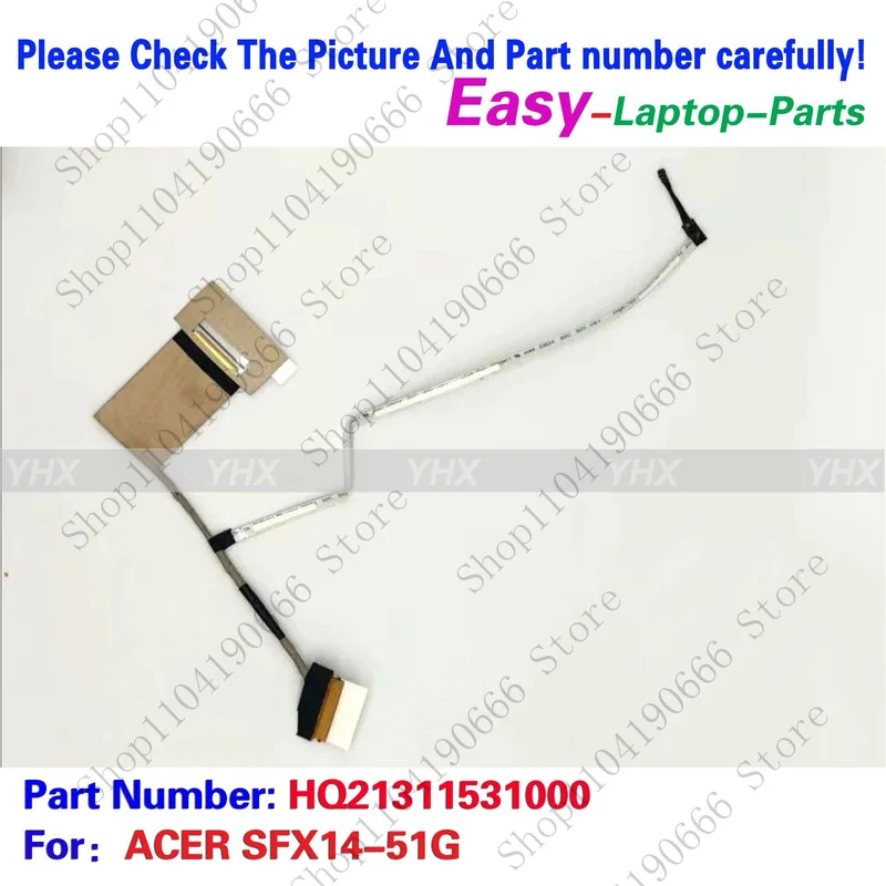 

Новый ЖК-кабель для ACER SFX14-51G HQ21311531000, компоненты ноутбука