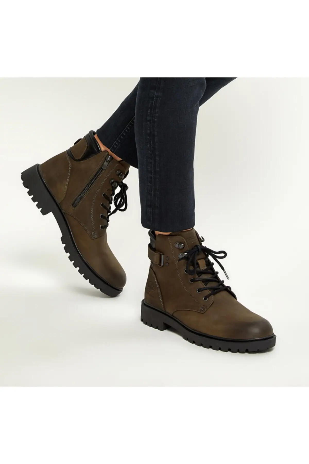 Sepatu Bot Pria Khaki 225231 9PR 100419898