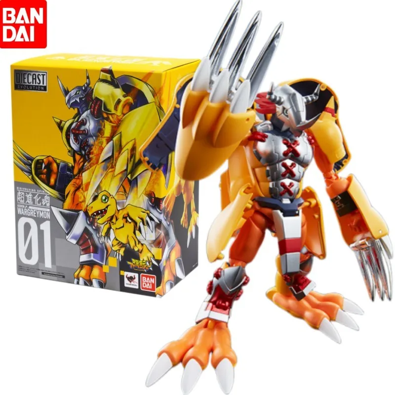 Bandai Digivolving Spirits Digimon Monster Agumon Wargreymon Action Figure Model Modification Deformable Toys Gifts