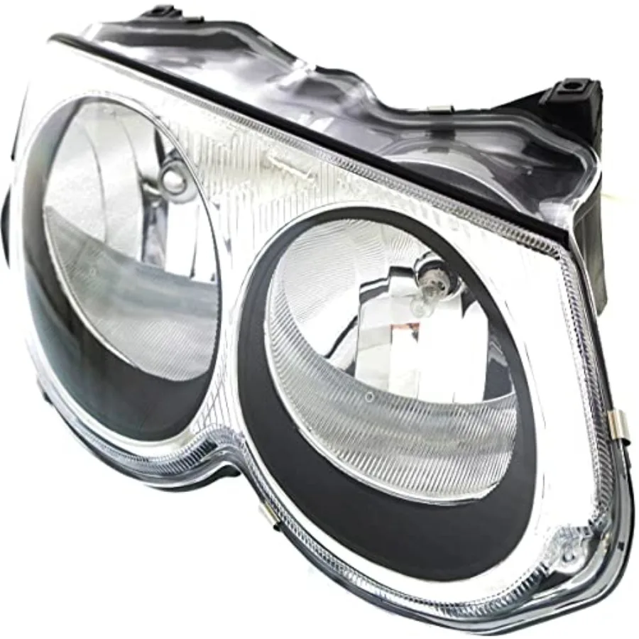 استبدال مجموعة المصابيح الأمامية اليمنى لكرايسلر 300M 19992004 مع لمبة هالوجين حل الإضاءة عالية الوضوح لني #3