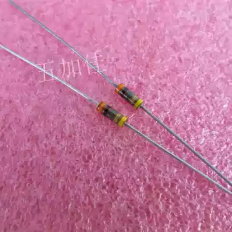 10-100pcs imported RCR07G305JS 3M 1/4W carbon core non inductive resistor color ring resistor