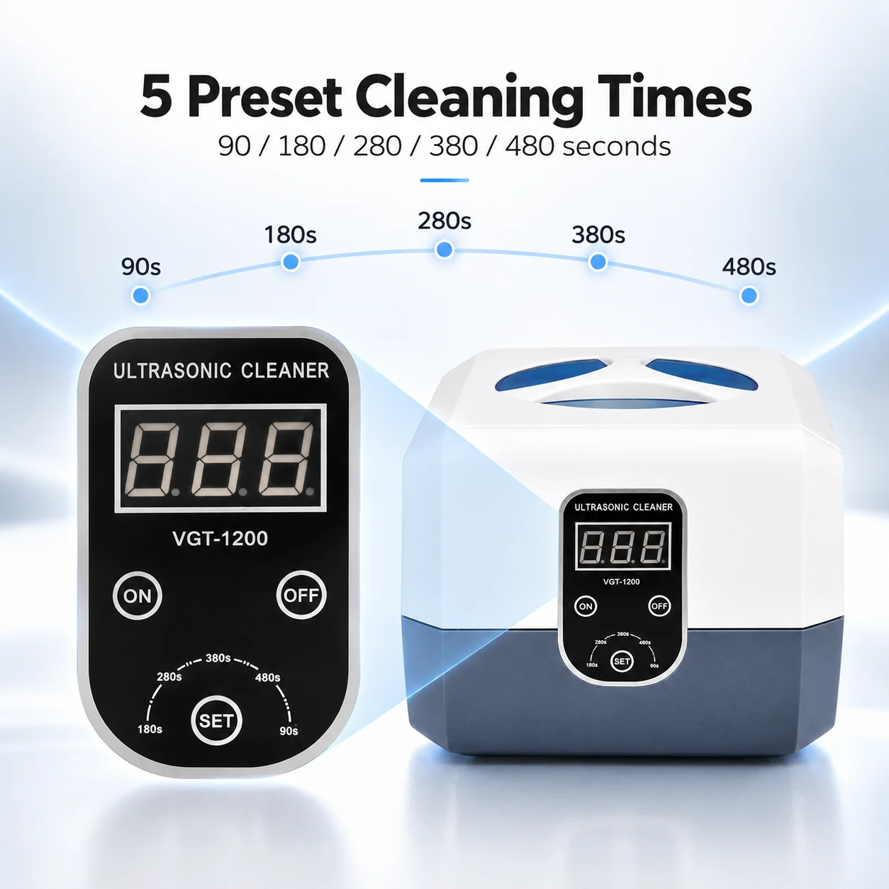 Dental Ultrasonic Cleaning Machine Compact Sonicator Bath Jewelry Instrument Cleaner Dental Lab Ultrasonic Washer Equipment