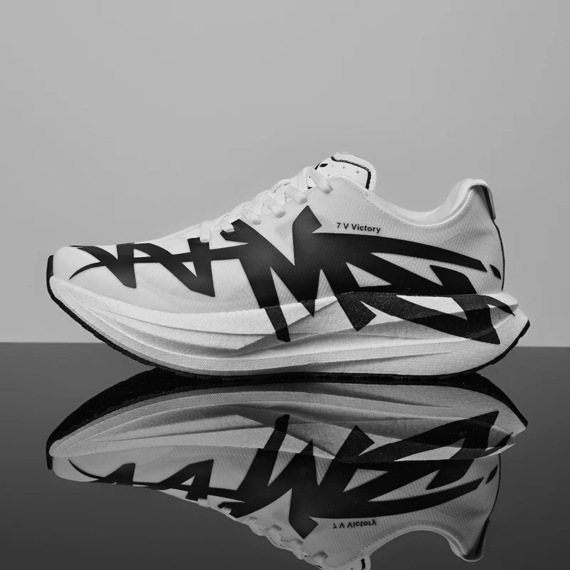 Running Shoes Men Marathon Speciality Walking Sports Men Sneakers Carbon Board Lightweight Women Comfortable Athletic Sneakers