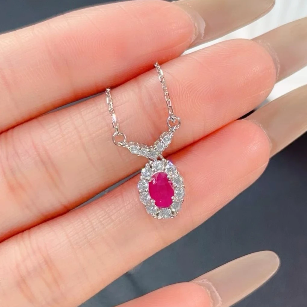 Natural Ruby Pendan…