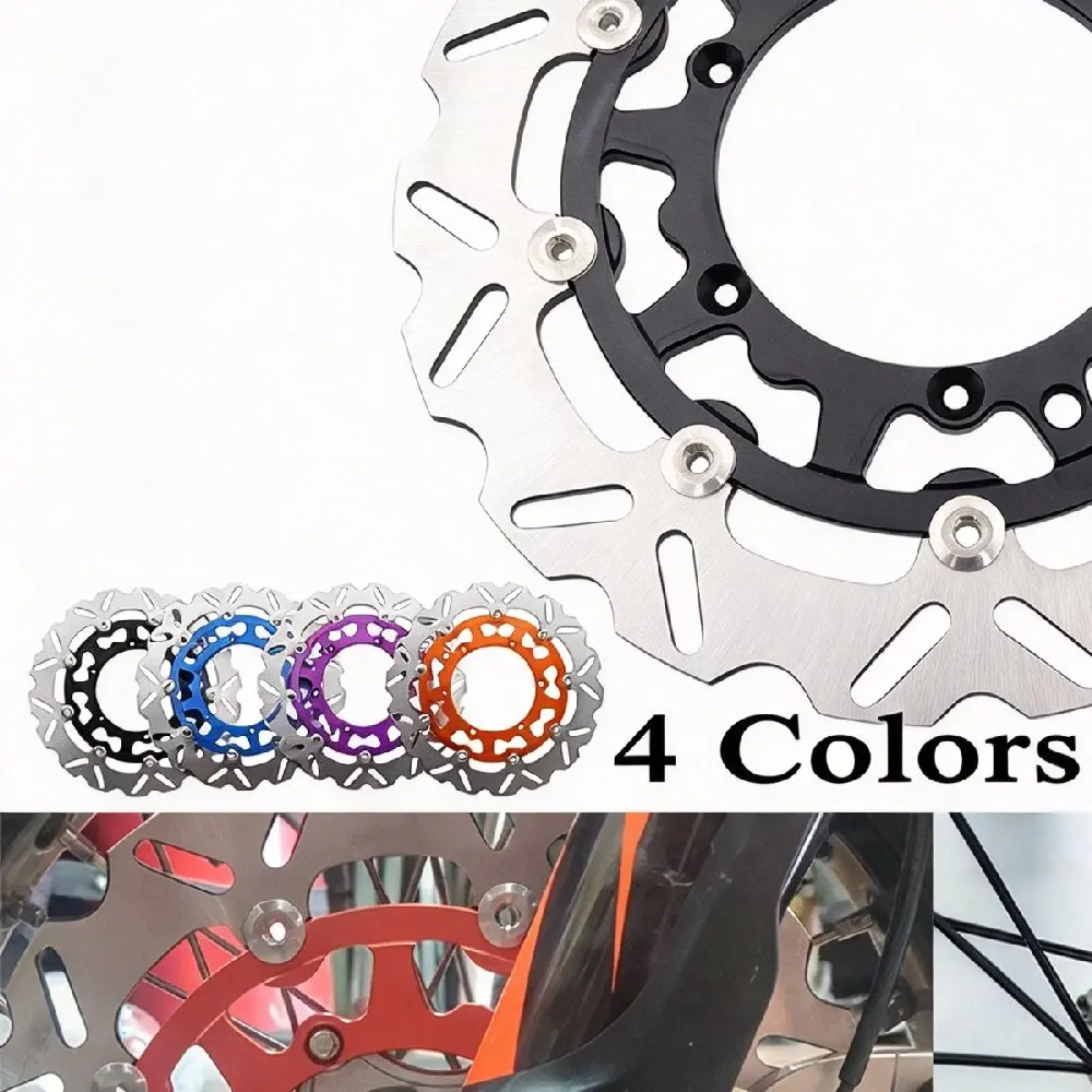 320mm Oversize Front Floating Brake Disc Rotor Wavy for K-TM Husq-varna Gas-Gas SX EXC XC TC FC TE FE 125-500 Enduro Motocross