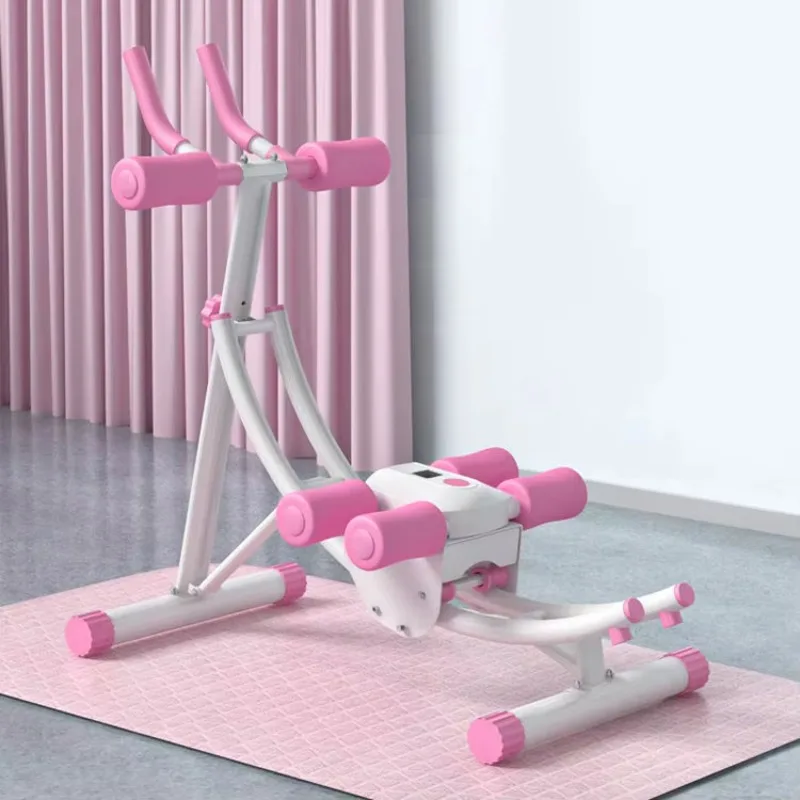 

Многофункциональный умный роликовый тренажер для пресса с регулируемой поясной поддержкой из ABS-пластика