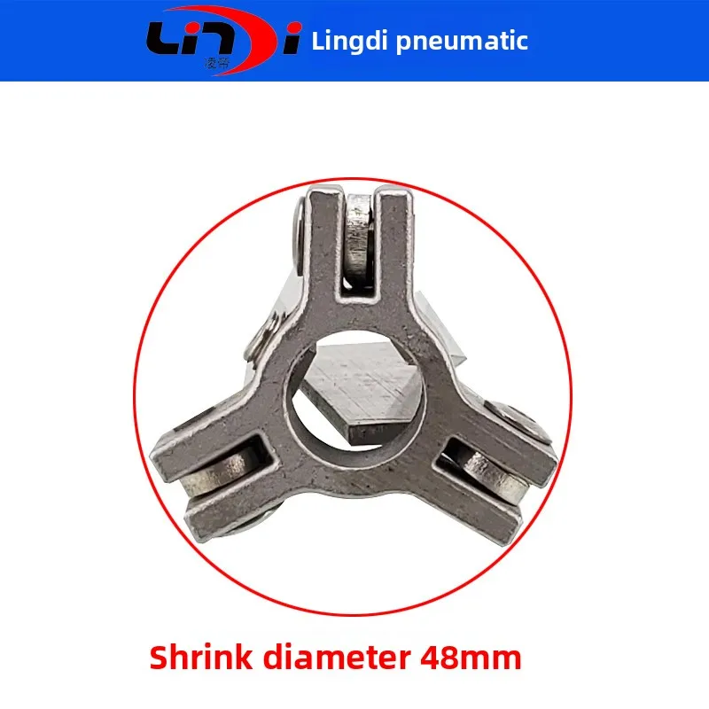 304 Stainless Steel Mixer Folding Impeller, Centrifugal Paddle, Telescopic Mixing Blade, Freely Foldable for Mixing