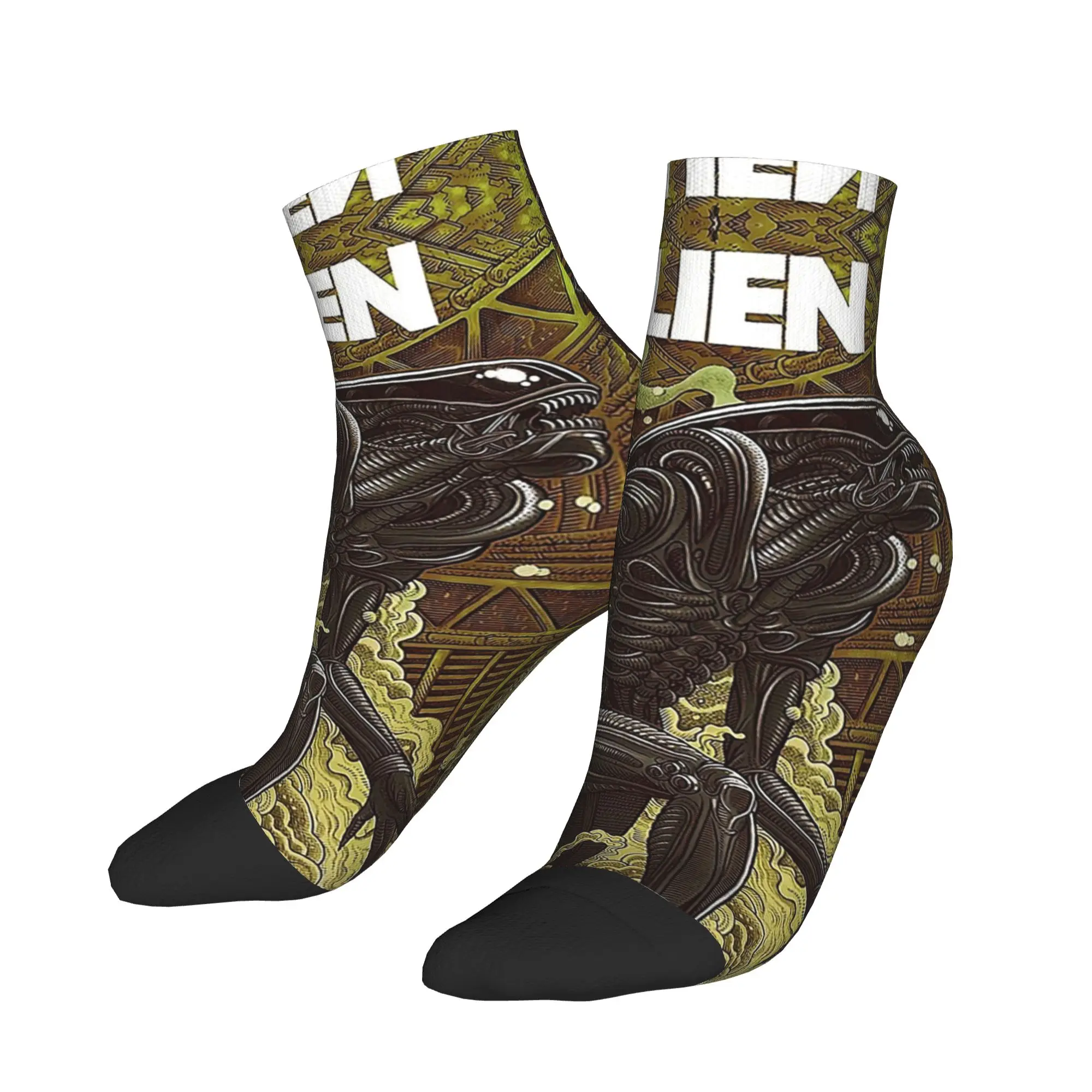 

Movie Alien Socks Harajuku High Quality Stockings All Season Socks Accessories for Unisex Birthday Present
