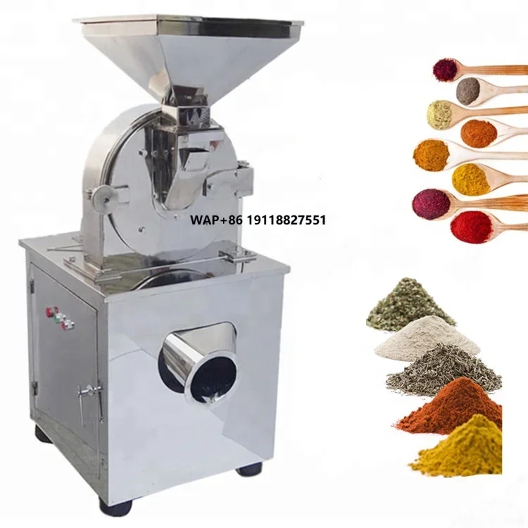 Industrial Powder Grinding Equipment Grain Food Ginger Grinding Machine Impact Pulverizer Machine