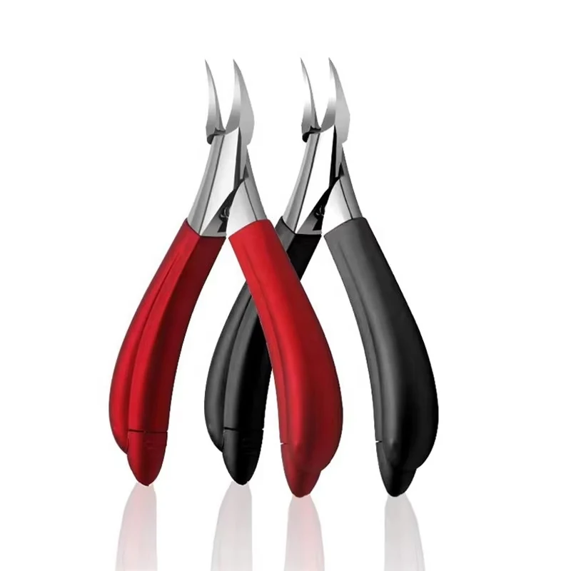 

1PCS Straight Blade Toenail Nail Clippers Trimming Thick Ingrown Toenails Rhinestone Remover Gem Clipper Pendicure Manicure Nail