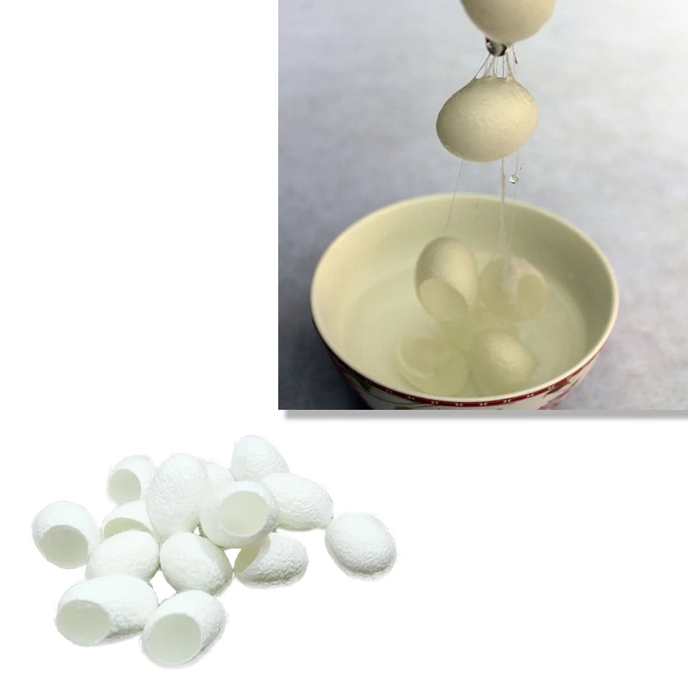 

90pcs Silkworm Shells Natural Silk Balls for Facial Cleansing Skin Care Scrub Beauty Tools Blackhead Removal Facial Brush