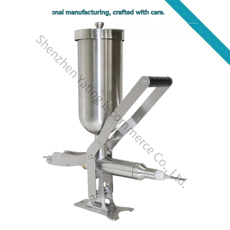 Puff Bread Biscuit Core Filling Machine Filling Cream Fruit Chocolate Equipment Manual Electric Filling Machine Cake