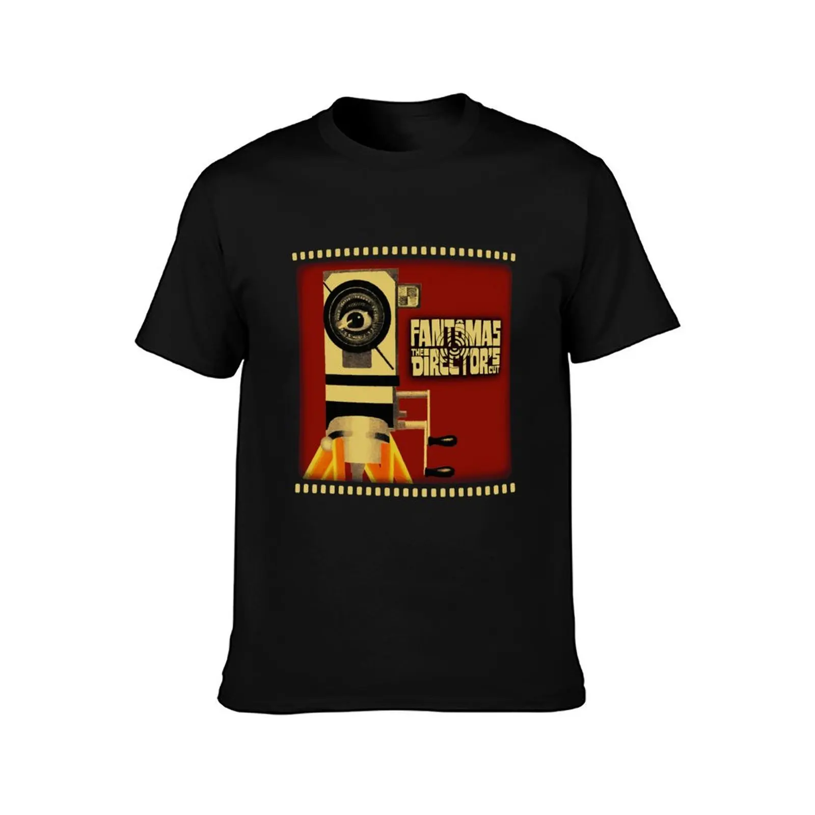 Fantomas T-Shirt Summer Casual Cotton Tee Oversized Streetwear Tops Vintage Graphic Print Loose Fit Short Sleeve