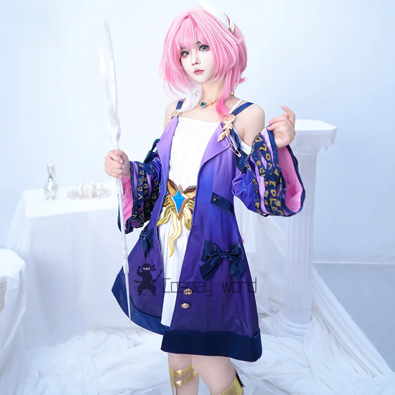 

Cyrene Cosplay Costume Honkai：Star Rail Christmas Cos Exquisite Style Halloween Role Playing Party Game for Women