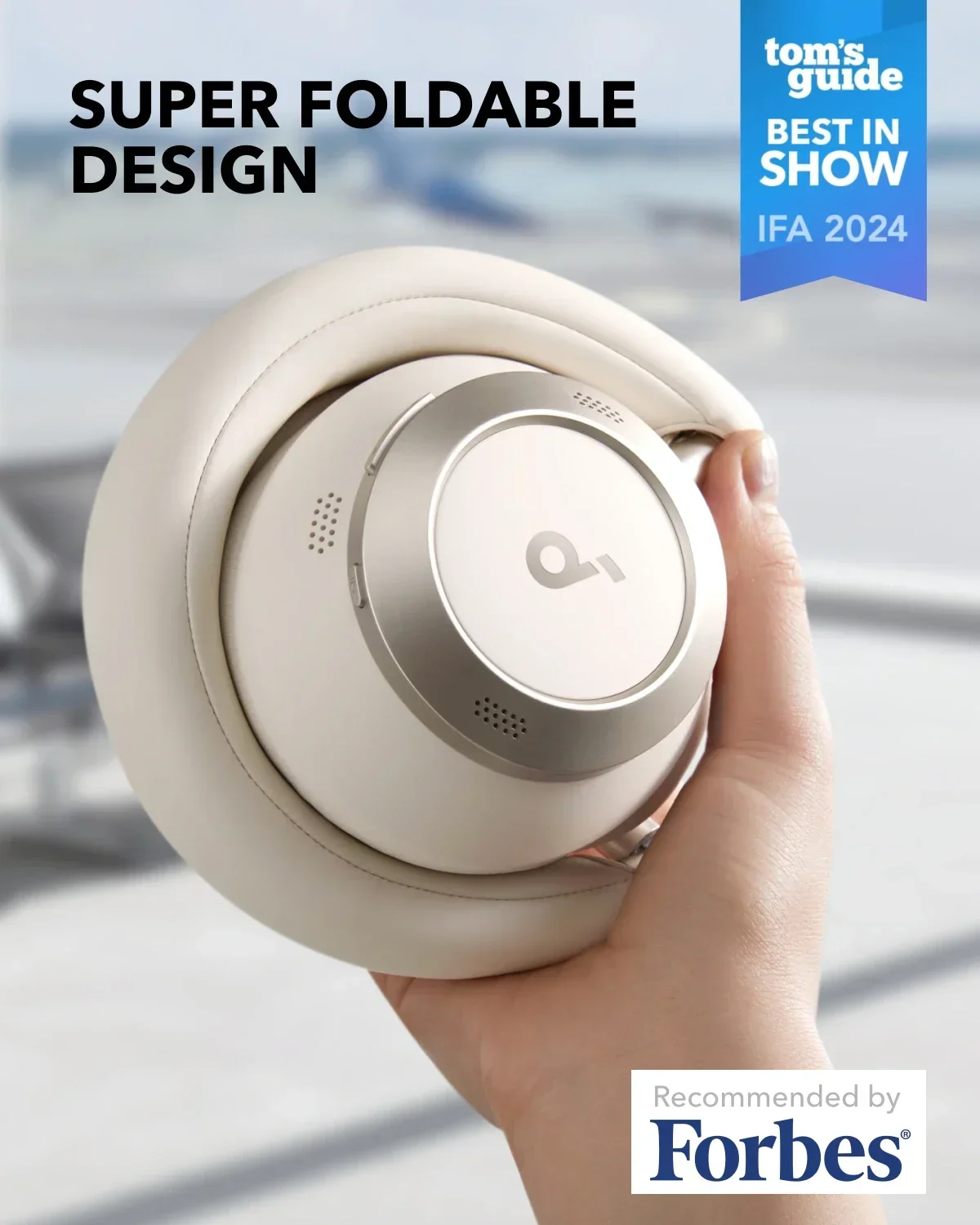 100% الأصلي Soundcore Space One Pro سماعات AANC سماعة بلوتوث 80H سماعة لاسلكية تعمل بالبلوتوث سماعات لاسلكية سماعات #2