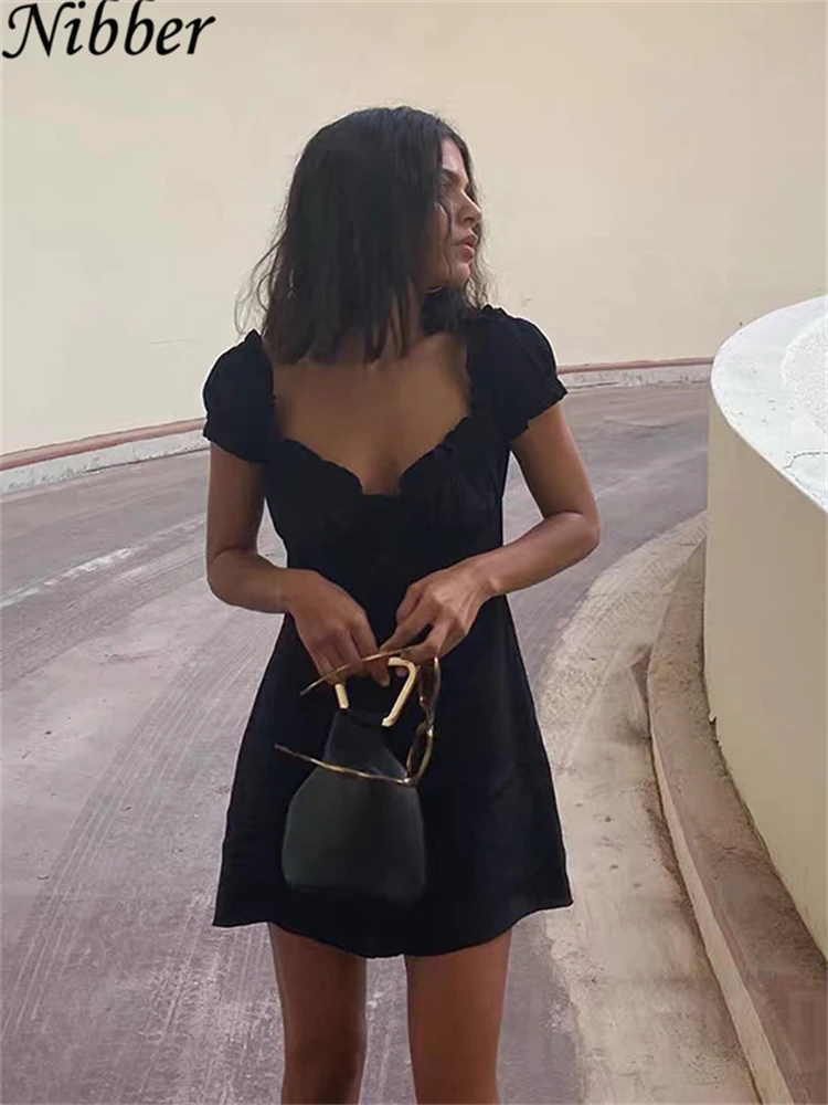 nibber black dress Nadine Merabi Harper Black Dress 14 main image 0