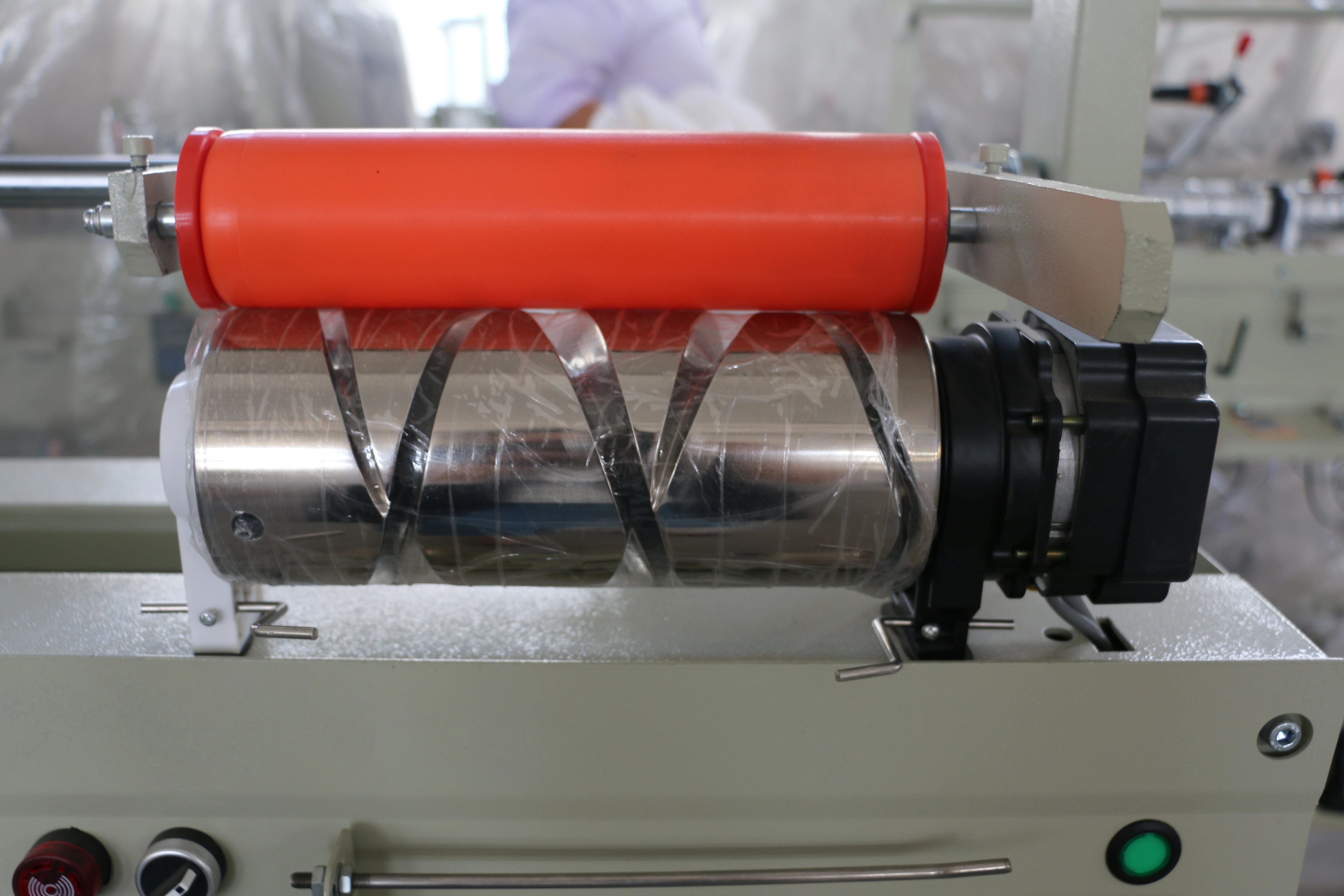 آلة لف الكرة الغزل مع طبل لف المهنية الكهربائية المخروط بكرة الصوف #5