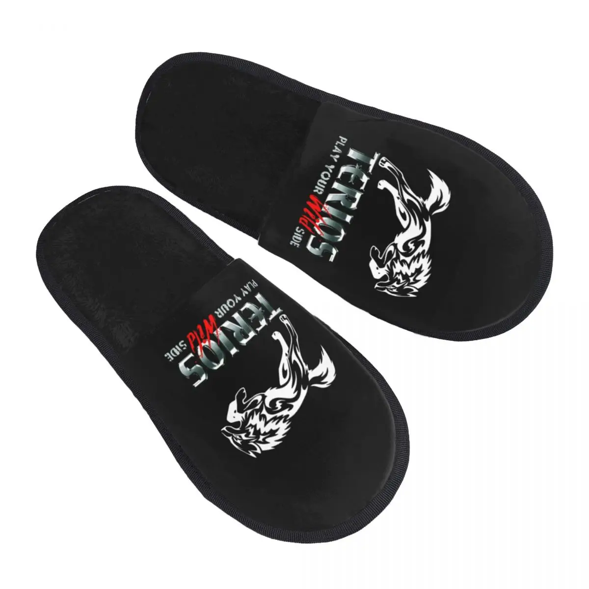 Custom Terios House Slippers Women Comfy Memory Foam Slip On Hotel Slipper Shoes