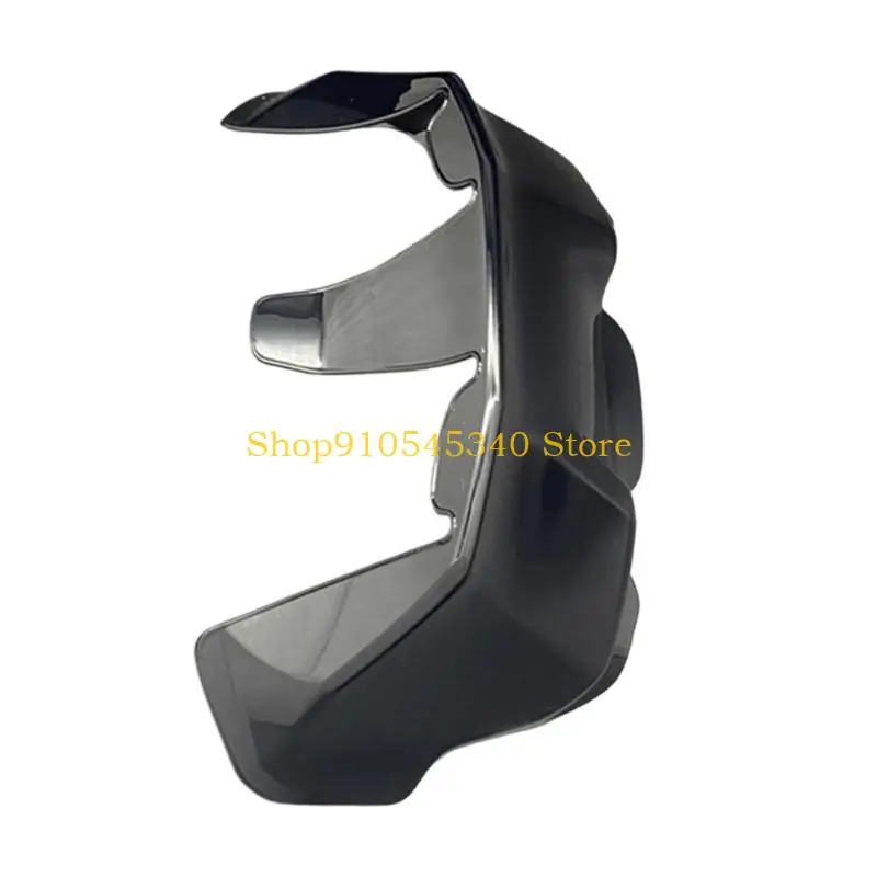 U2JA Streamlined ABS Plastic Helmet Accessory Rear Spoiler Enhances Stability Reduces Wind Resistance