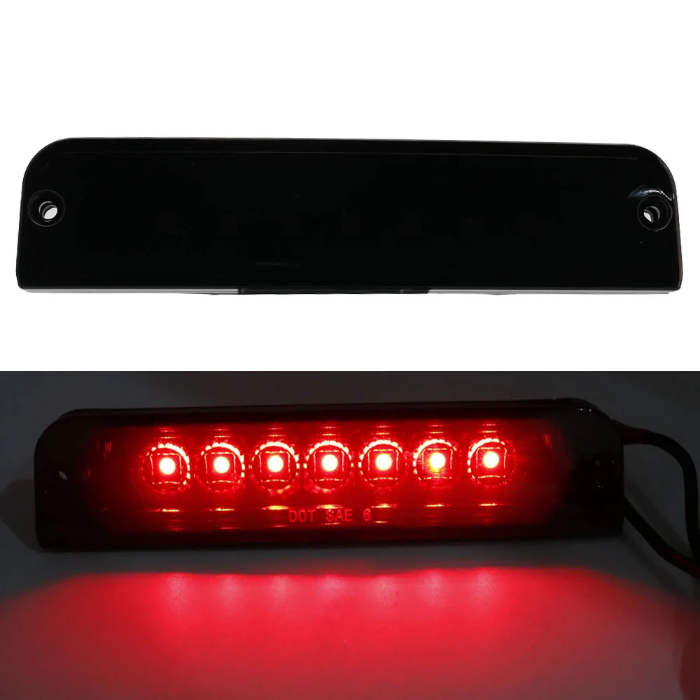 Feu arrière Led haute pour Jeep Wrangler TJ 97-06, troisième feu Stop rouge, accessoire automobile