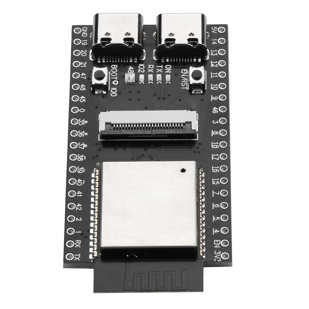 ESP32-S3 كام مجلس التنمية واي فاي وحدة بلوتوث على متن ESP32-S3-1 N16R8 وحدة مزدوجة TYPE-C واجهة عدة إلكترونية