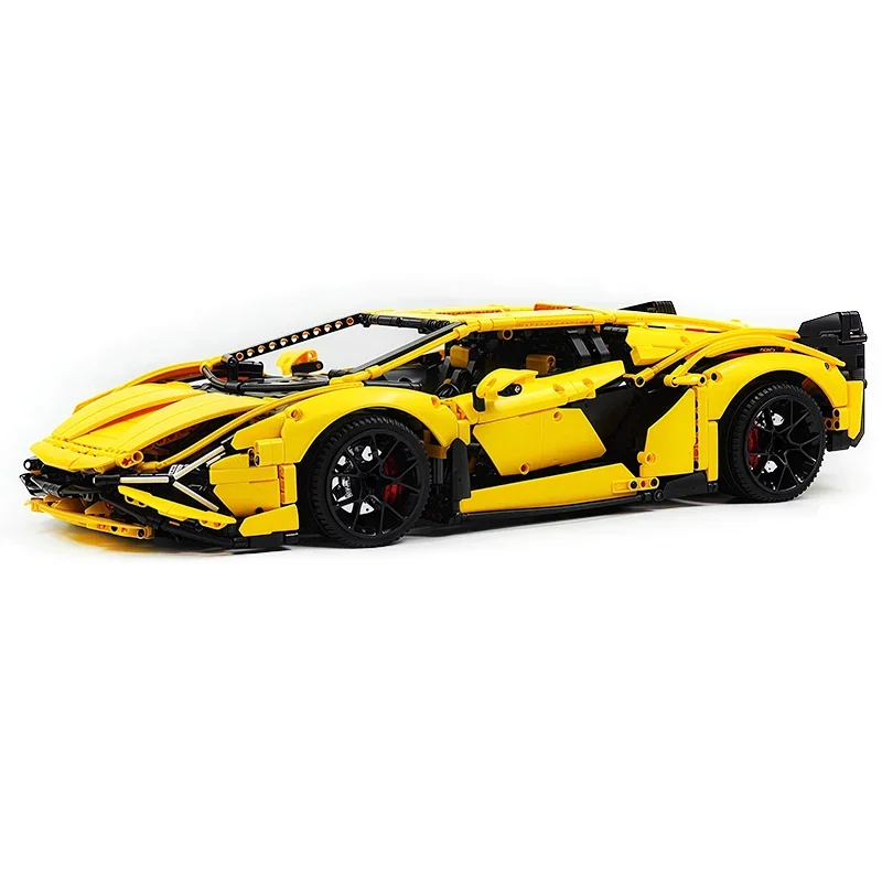 クラシック MOC テクニカル互換性 42115 MOC ビルディングレンガモデルパズル大人のためのスポーツ車両 DIY おもちゃ男の子クリスマスギフト