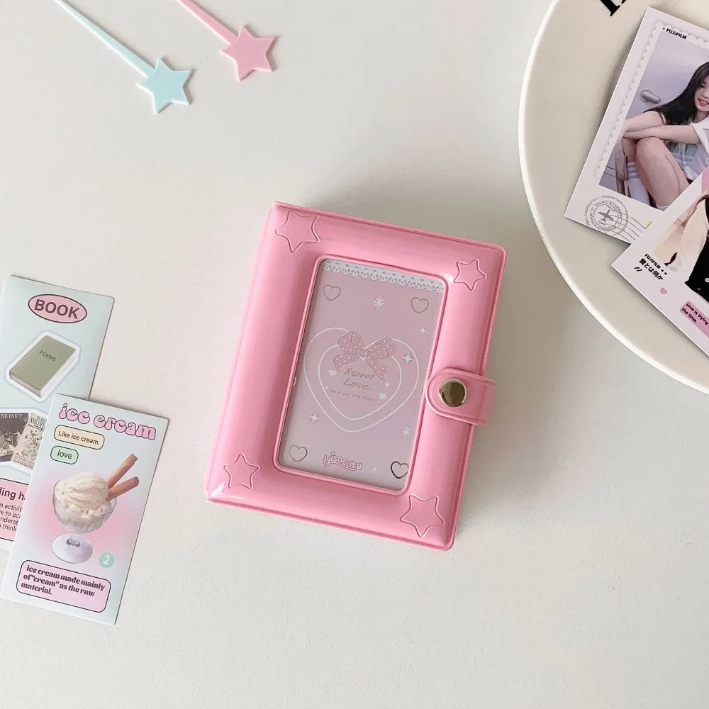 3in ID Photo Korean Photocard Holder PVC Card Cover Idol Photo Card ID Photo Photocard Frame Korean Style Picture