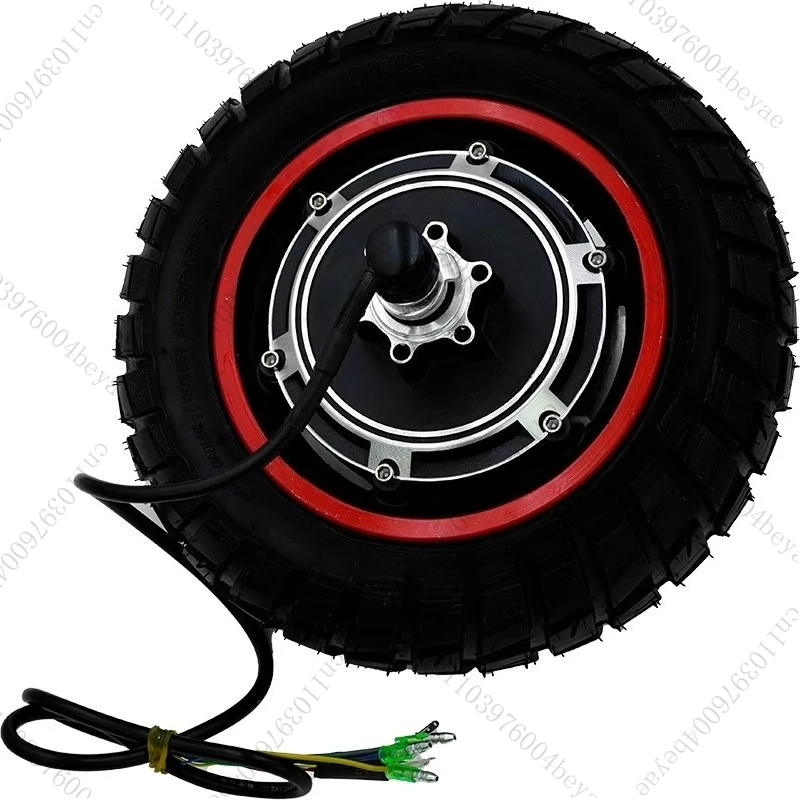 

Folding electric scooter accessories 800W rear wheel drive motor off-road tire