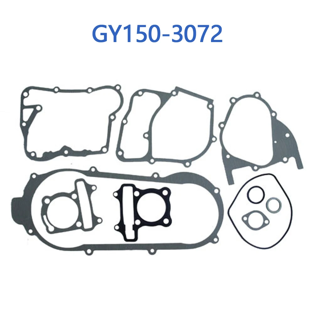 

GY150-3072 GY6 150cc Full set of Gasket For GY6 125cc 150cc Chinese Scooter Moped 152QMI 157QMJ Engine