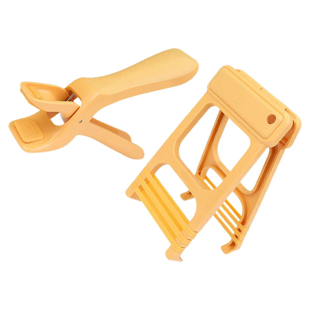 

2 Pcs Hot Plate Bowl Clip Anti-scalding Carrier Non-slip Cooking Pinch Kitchen Tongs