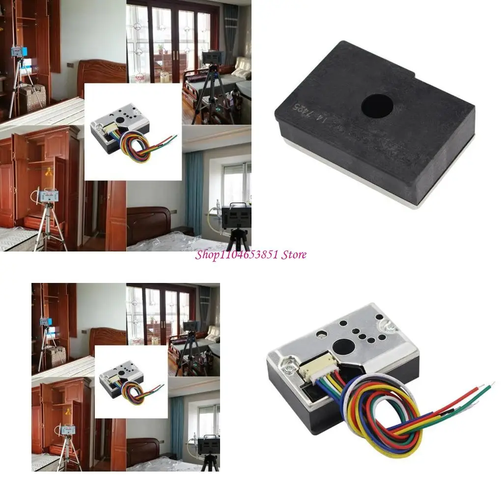 GP2Y1010AU0F GP2Y1010AUOF Smoke Particle Sensor GP2Y1014AU0F Compact Optical Dust Sensor With Cable