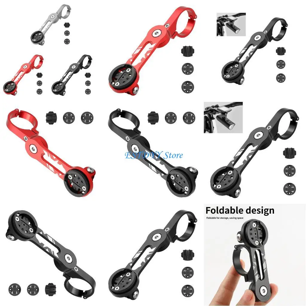 

G6DE Bicycles Computer Mount Adjustable Speedometers Extension Bracket Light Stand