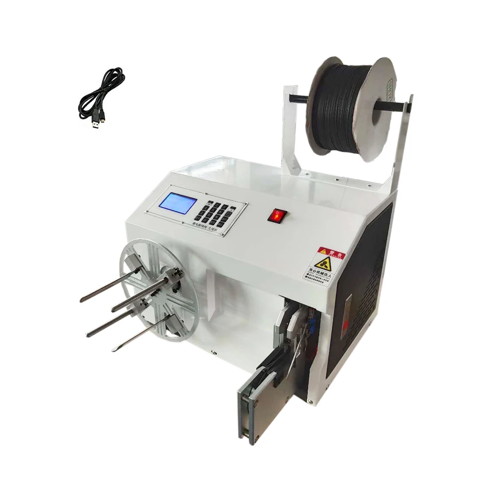 

Factory Price High Quality Data Cable Wire Line Winding and Binding Bundle Machine