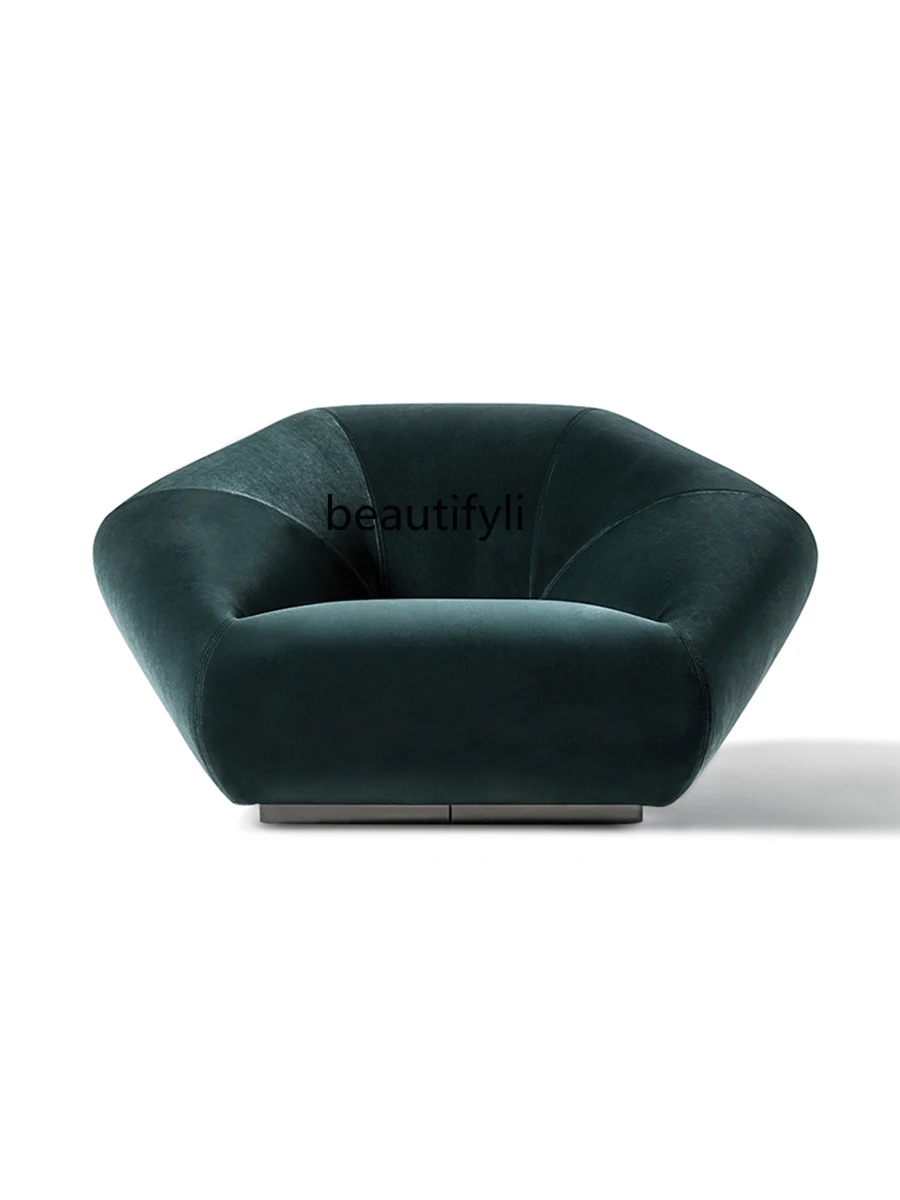 

Итальянский стиль, роскошный диван, матовая ткань, вилла, гостиная, современный простой новый диван, мебель для гостиной