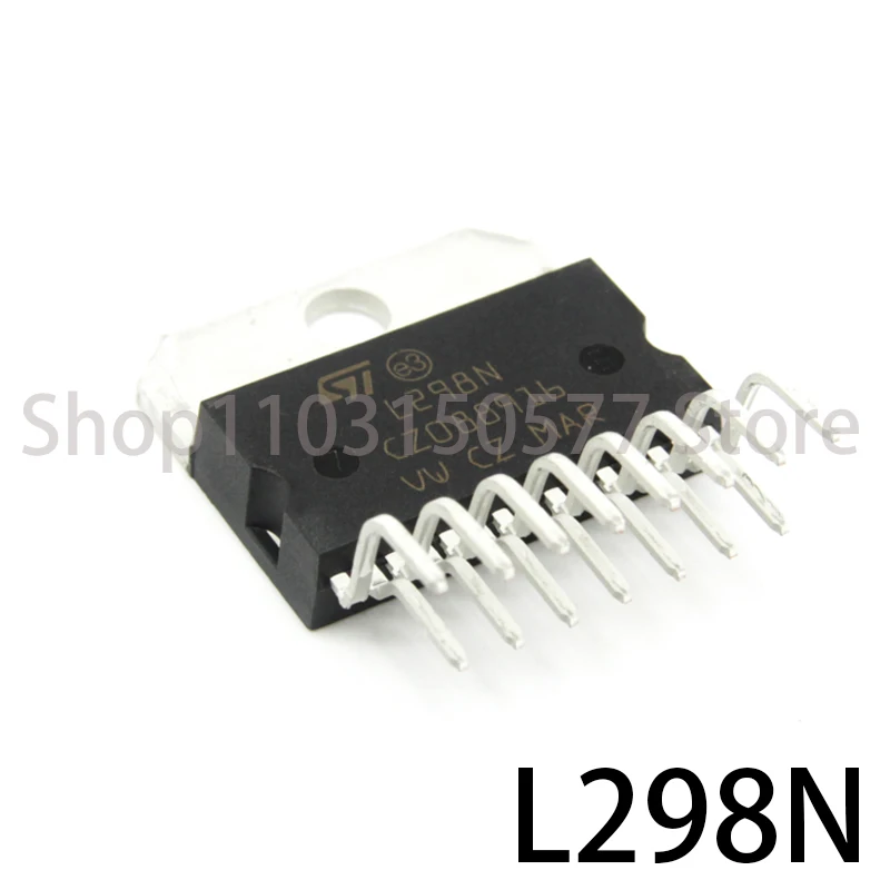 1piece L298N stepper motor drive chip/bridge driver - internal switch ZIP-15