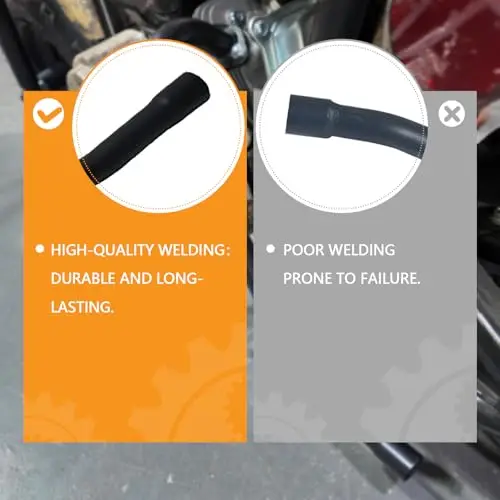 

High-Quality Extended Exhaust Pipe For 196Cc 212Cc 224Cc Mini Bike And Go Kart Engines Compatible With CT200U BT200X MB200 M200